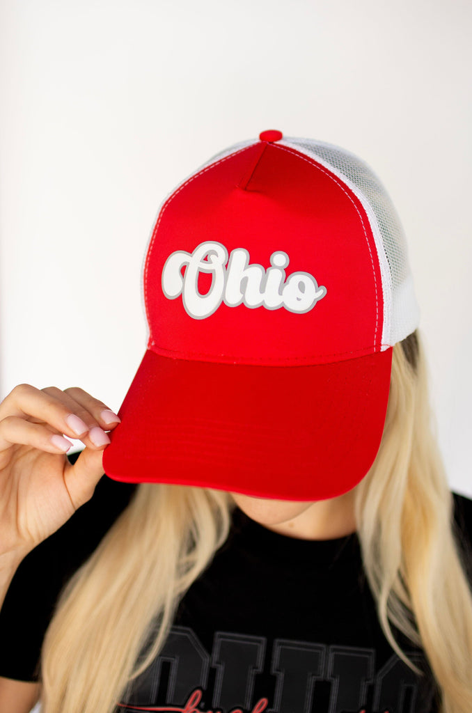 Red OHIO Hat