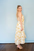 Floral Print Fit & Flare Pleated Dress