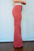 RISEN Tummy Control Brick High Rise Wide Leg Jeans