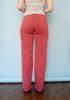RISEN Tummy Control Brick High Rise Wide Leg Jeans