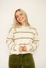 Ivory Stripe Sweater
