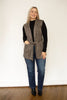 Plaid Sleeveless Tie Vest