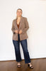 Houndstooth Stretch Blazer