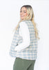 Plaid Puffer Vest