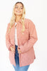 Rose Quilted Floral Motif Jacket