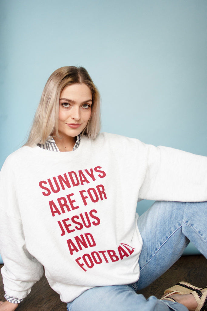 Sundays are For.... Graphic Sweatshirt