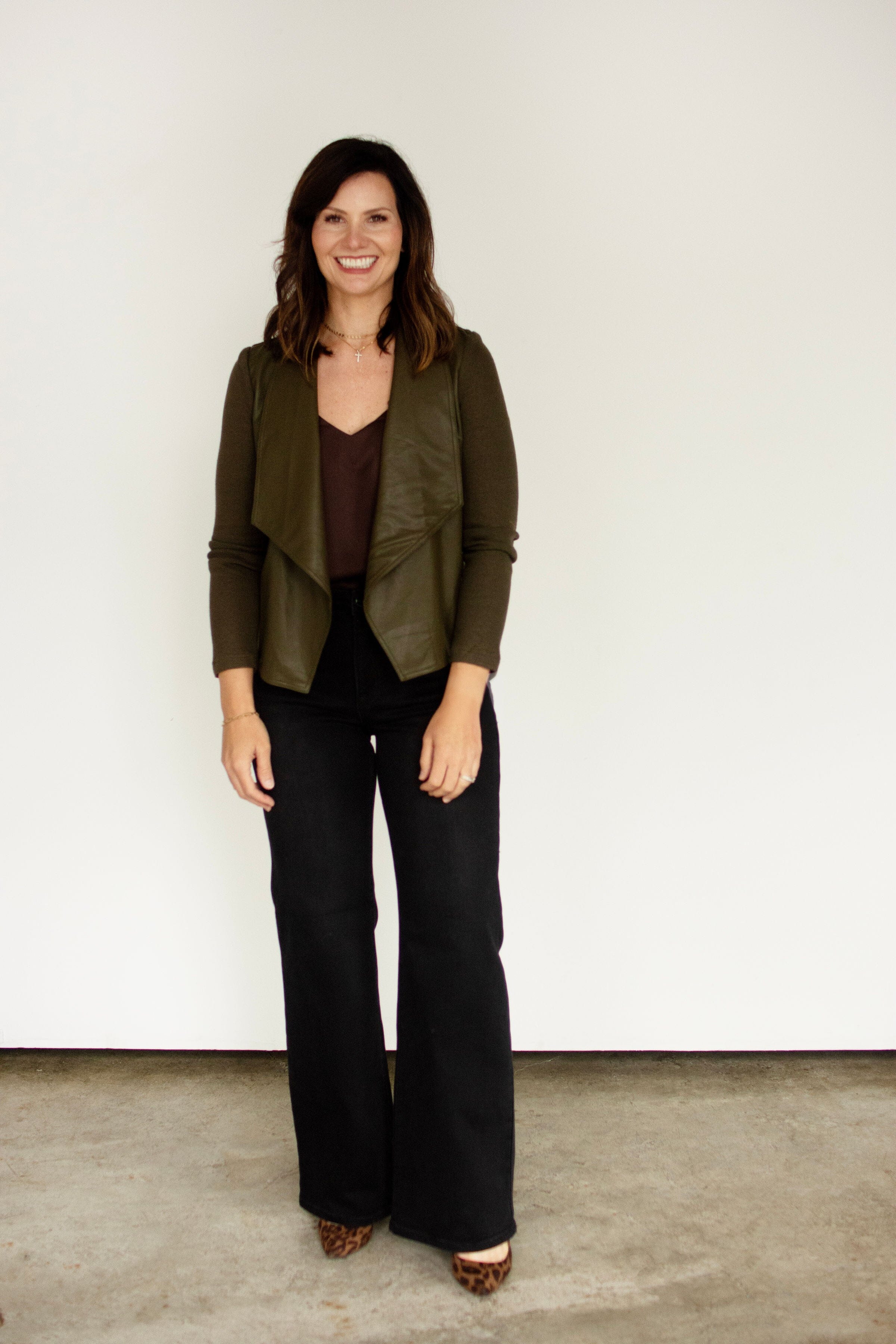 Espresso Two-Way Sleeveless Camisole