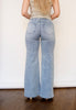 RISEN High Rise Wide Front & Back Dart Waist Jeans