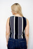 Variegated Stripe Knit Vest Top