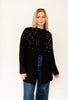 Black Pearl Open Front Cardigan