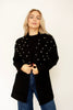 Black Pearl Open Front Cardigan