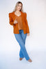 Puff Sleeve Knit Blazer