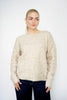 Speckled Foil Crew Neck Sweater