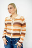 Pumpkin Spice Crochet Cardigan